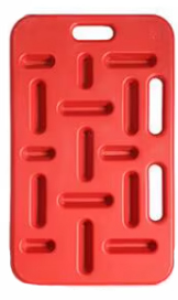 Доска для загона свиней 45х76см, красный