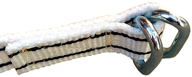 Маркировочный ошейник 130 см, черно-белый