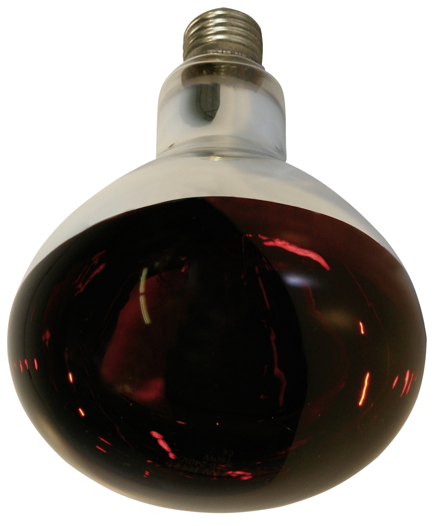 ИК-лампа Kerb из закаленного стекла 150, красная