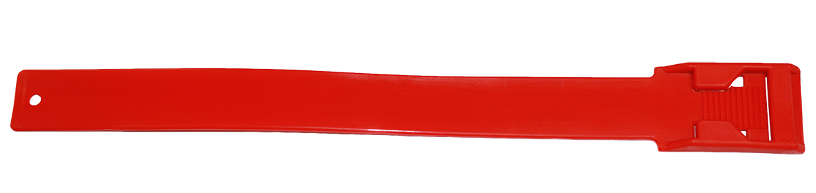 Ножные пластиковые ленты 36*4 Prohoof, красный